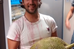 Jake and big fruit