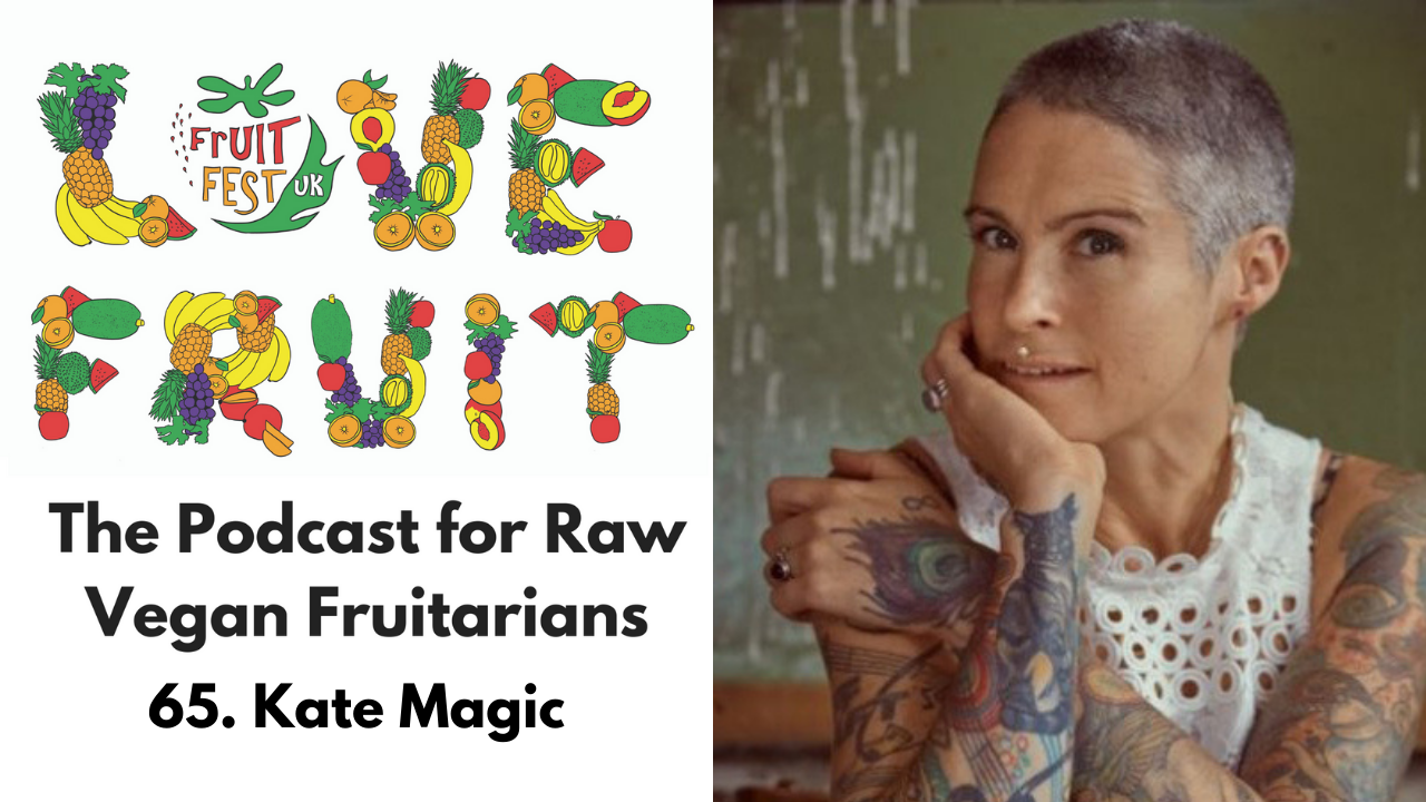 65. Kate Magic- Author, Speaker, Raw Food Chef And Entrepreneur