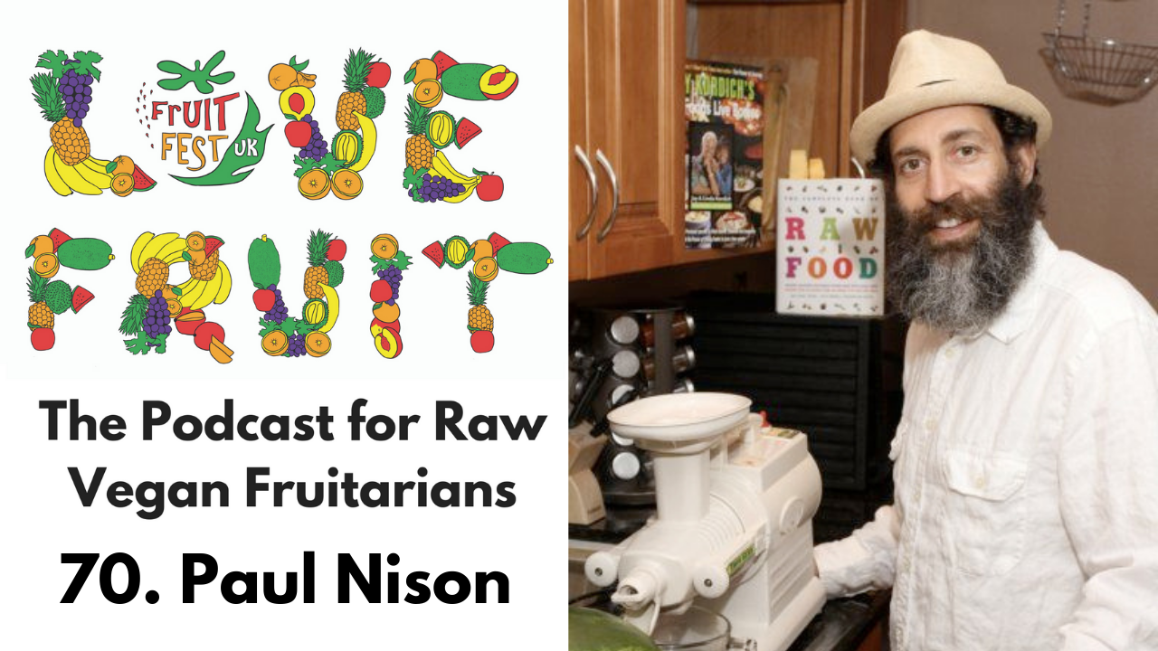 70. Paul Nison – Raw Food Author And Chef, Host Of The Raw Life Health Show